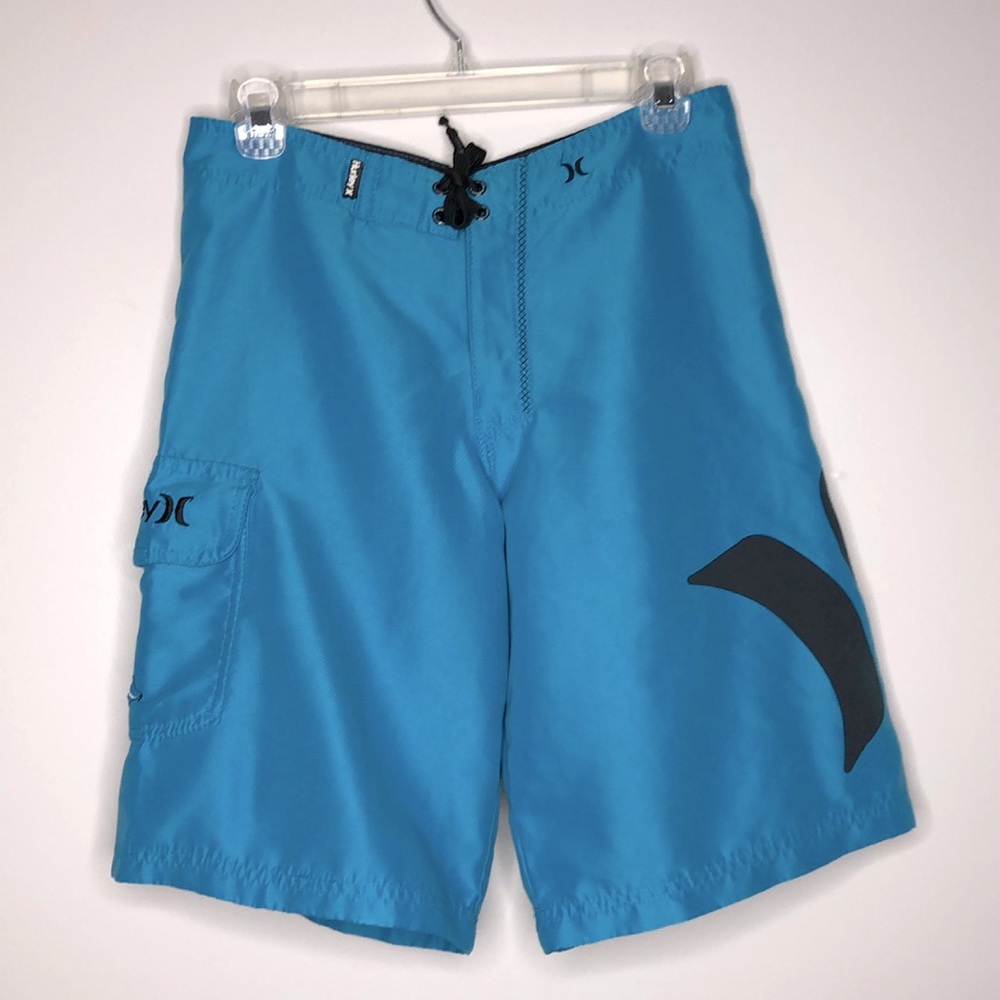 Hurley Board Shorts in Blue Size 18